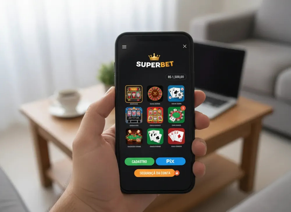 Superbet é confiável? Cadastro, Pix e segurança da conta